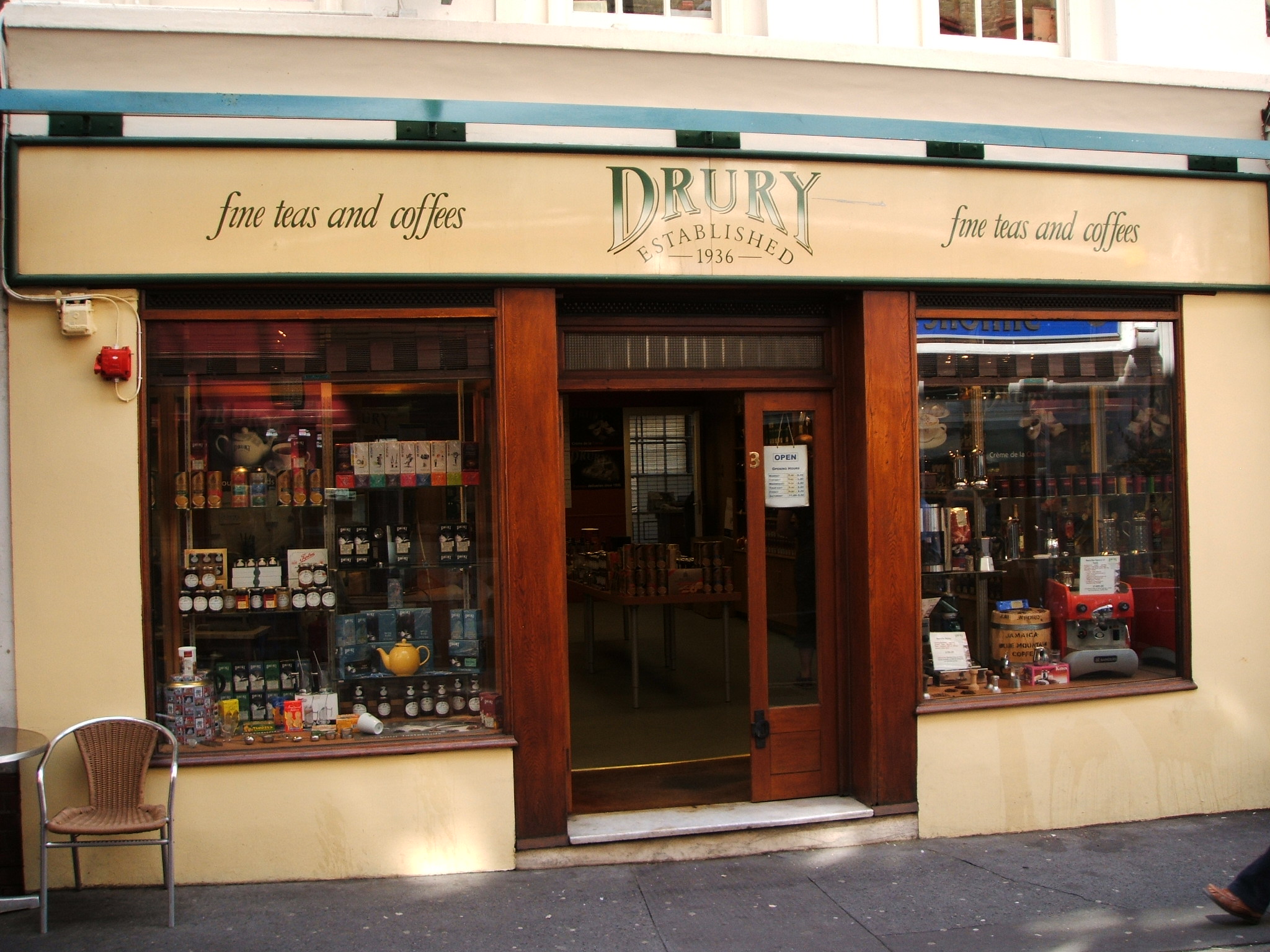 Drury Tea & Coffee Co London