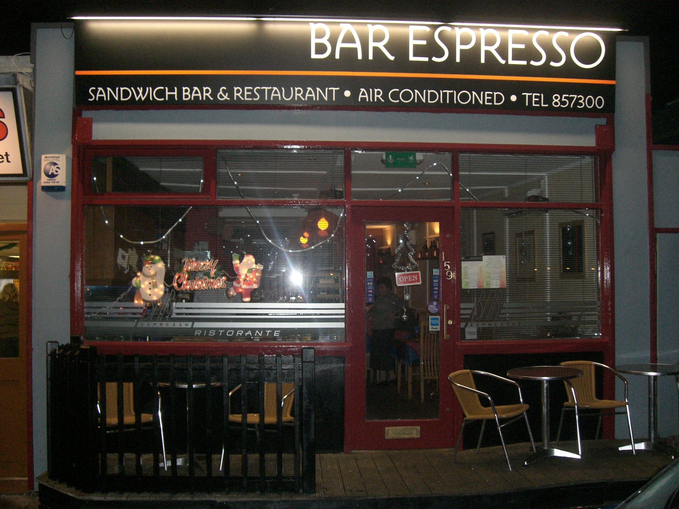 Bar Espresso St. Albans
