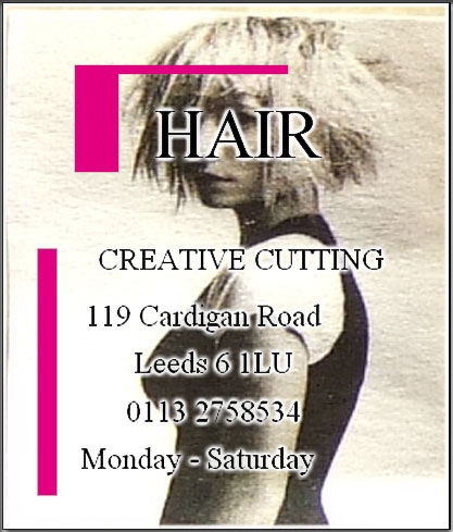 Hair Creative Cutting Unisex Hairdressing Ladies /Gents Studio Leeds