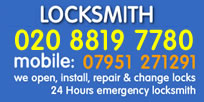 Crews Hill Locksmiths 02088197780 Local Locksmith EN2 Enfield