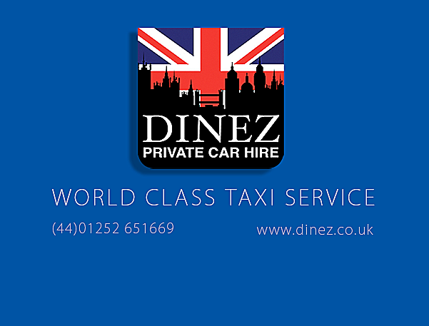 Dines Taxis and Airport Transfers Farnborough